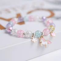 Kids Cartoon Pearl Crystal Alloy Mermaid celet Children Seven Color celet｜Girl celet Jewelry