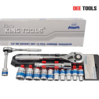 EURO KING TOOLS ชุดประแจบล็อก 12 ชิ้น ชุดประแจ ประแจ ซ่อมรถมอเตอร์ไซค์ จักรยาน ชุดเครื่องมือช่างขนาดพกพา แข็งแรง ทนทาน สำหรับงานช่างทั่วไป