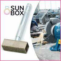 SUN BOX ทนทานต่อการใช้งาน ม้านั่งในสวน หนาขึ้น มือถือแบบมือถือ แผ่นขัดทราย หินลับคม เครื่องบดล้อ เครื่องมือแต่งตัวอุปกรณ์