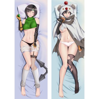 ปลอกหมอน ลายอนิเมะ Final Fantasy Dakimakura ขนาด 60x180 ซม. สําหรับตกแต่งบ้าน ห้องนอน