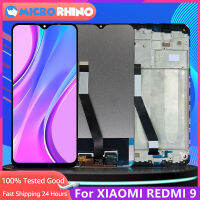 Original 6.53นิ้วสำหรับ Xiaomi Redmi 9 LCD M2004J19G M2004J19C Touch Screen Digitizer เปลี่ยนชิ้นส่วนศัพท์ Assembly