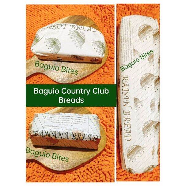 Baguio Country Club Raisins Banana Carrot Bread. FOR NORTH LUZON ONLY