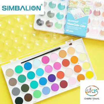 40417 SCROLLIE WASHABLE ART SET - SIMBALION