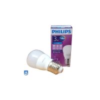 หลอดไฟ Philips LED 3W E27 ขนาดเล็ก 6500K 12 ชิ้น