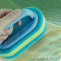 【CC】 Cleaning With Handle Household Stain Removal Sponge Thickening Tools