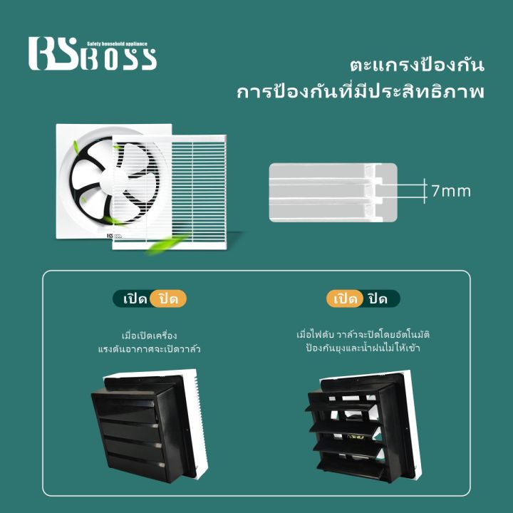 bsboss-พัดลมดูดอากาศ-6-8-10-12-นิ้วพัดลมระบายอากาศพัดลมดูดอากาศห้องน้ำระบายอากาศพัดลมดูดอากาศติดผนัง