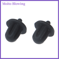 Moito 10pcs Black Rubber 6.35mm AUDIO JACK PC DVD Microphone SOCKET DUST COVER