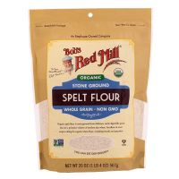 Bobs Red mill Organic Spelt Flour บ๊อบ เรด มิลล์ ออร์แกนิค สเปลท์ ฟลาว 567g.