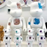 ตุ๊กตาแบบจำลองเอบีเอสขนาด28ซม. Bearbrick 400% หุ่นของเล่นใหม่ตกแต่งด้วยการ์ตูนอะนิเมะน่ารักของขวัญวันเกิดคริสต์มาสหุ่นแอ็คชั่น