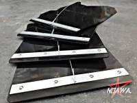 บังโคลนรถยนต์ สีดำ Black Mud Flaps แนวออฟโรด แนวแรลลี่.