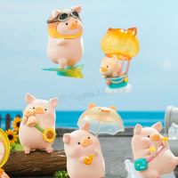 Lulu The Piggy Travel Series Blind Box Toys Mystery Box Original Action Figure Guess Bag Mystere Cute Doll Kawaii Model Gift