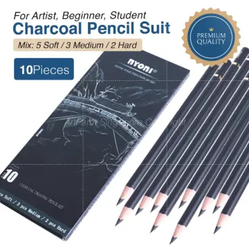 7 Pcs Set Blending Stump Sketch Paper Pen Charcoal Sketching