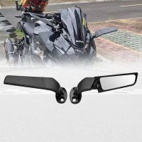 Black Motorcycle Mirrors For CBR650R F CBR1000RR CBR600RR CBR 250R 300R 400RR 500R Modified Wind Wing Rotating Rearview Mirror Mirrors