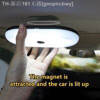 【LZ】❂♀☁  LED Car Reading Light Car Trunk Ceiling Trunk Light Ceiling Light USB Rechargeable Signal Lamp Car Accessories Auto Interior