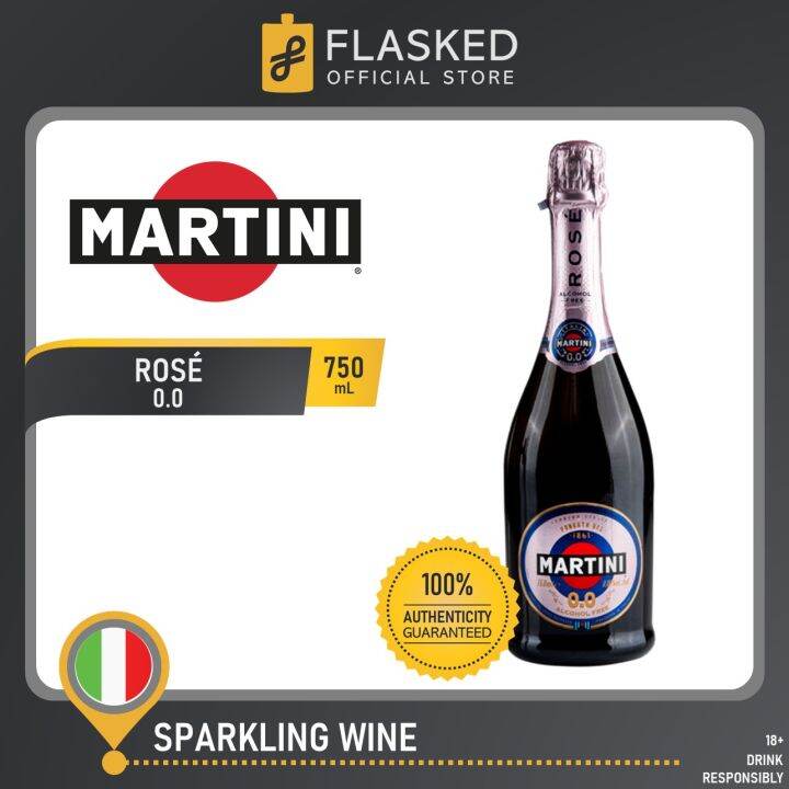 Martini Rose Dolce 0.0 Sparkling Wine 750mL AlcoholFree Lazada PH