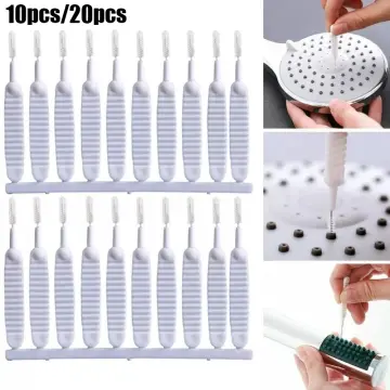 10pcs Disposable Shower Head Cleaning Brush Set Including Shower