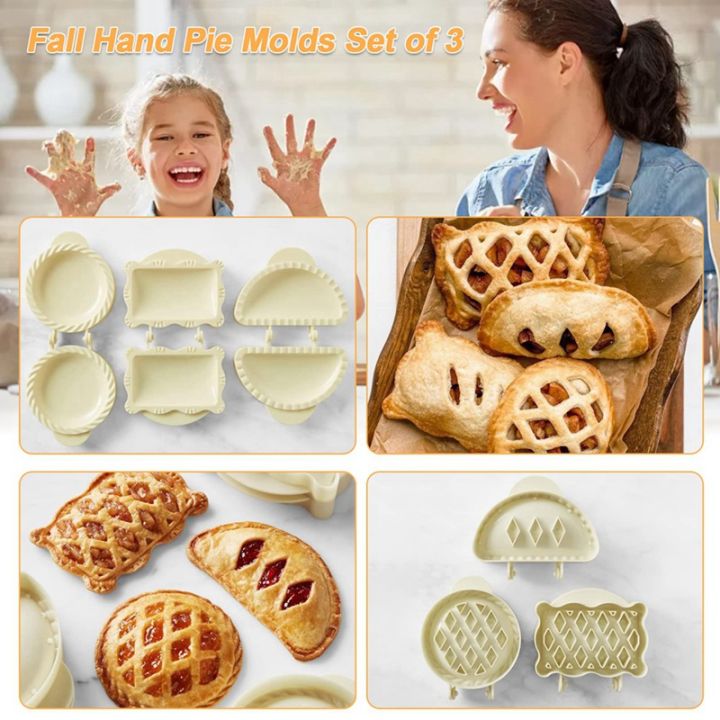 classic-mini-hand-pie-molds-dough-pocket-pie-presser-molds-fall-hand-pie-molds-set-for-halloween-christmas-baking