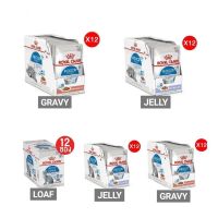 Royal Canin Indoor , Indoor 7+ Pouch  อาหารเปียกแมวโต และ แมวโตอายุ 7 ปีขึ้นไป เลี้ยงในบ้าน 85 กรัม [แบบโหล 12 ซอง]