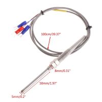 2019ร้อน1เมตร Pt100 Thermocouple Probe 5มิลลิเมตร X 50มิลลิเมตร3สาย M8ด้ายเซ็นเซอร์อุณหภูมิ3.3ft