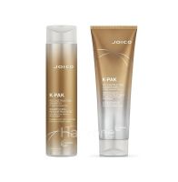 Joico new K-PAK Reconstructing shampoo 300ml+ conditioner 250ml แชมพุพร้อมครีมนวด สำหรับฟื้นฟุผมที่แห้งเสียรุนแรง