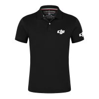 Dji นักบินมืออาชีพใหม่2023เสื้อเชิ้ตโปโลระบายอากาศเสื้อใส่สบายแขนสั้นพิมพ์ลายสำหรับฤดูร้อนใหม่