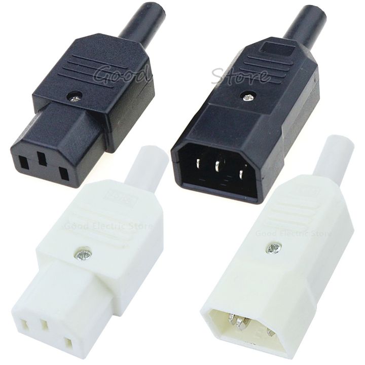 cc-new-wholesale-price-10a-250v-iec-c13-male-plug-rewirable-3-pin-ac-socket
