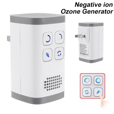 Mini Ionic Ozone Generator Mute Air Purifier Purification Home Bathroom Toilet Deodorizer Pet Deodorizer Air Ionizer EU Plug-in