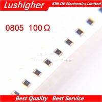 【✴COD✴】 bshviuh 100ชิ้น0805ตัวต้านทาน Smd 5% 100ohm 101 100r