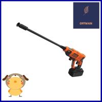 เครื่องฉีดน้ำไร้สาย (พร้อมแบตเตอรี่) BLACK&amp;DECKER BCPC20D1SG-B1 24 บาร์ 20 โวลต์CORDLESS PRESSURE WASHER (BATTERY INCLUDED) BLACK&amp;DECKER BCPC20D1SG-B1 24 BARS 20V **ด่วน ของมีจำนวนจำกัด**