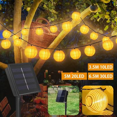 Lampu LED panel surya lampu gantung luar ruangan Solar lampu taman lampu tali anti air lampu Soalr dekorasi halaman karangan bunga matahari