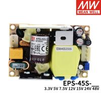 {“》 -- หมายถึง EPS-45S PSU AC กับ DC เป็นเอาท์พุตเดี่ยวเฟรม45W 5V 7.5V 12V 24V Meanwell ไดรเวอร์