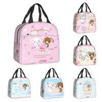 ✻▽ Anime Bunny Sugarbunnies Lunch Boxes for Women Cartoon Cooler Thermal Food Insulated Lunch Bag Kids School Children