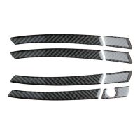 Outer Door Handle Cover Trim Stickers Carbon Fiber for Mercedes Benz C Class W204 2007-2014 C200 C220 C250 C300