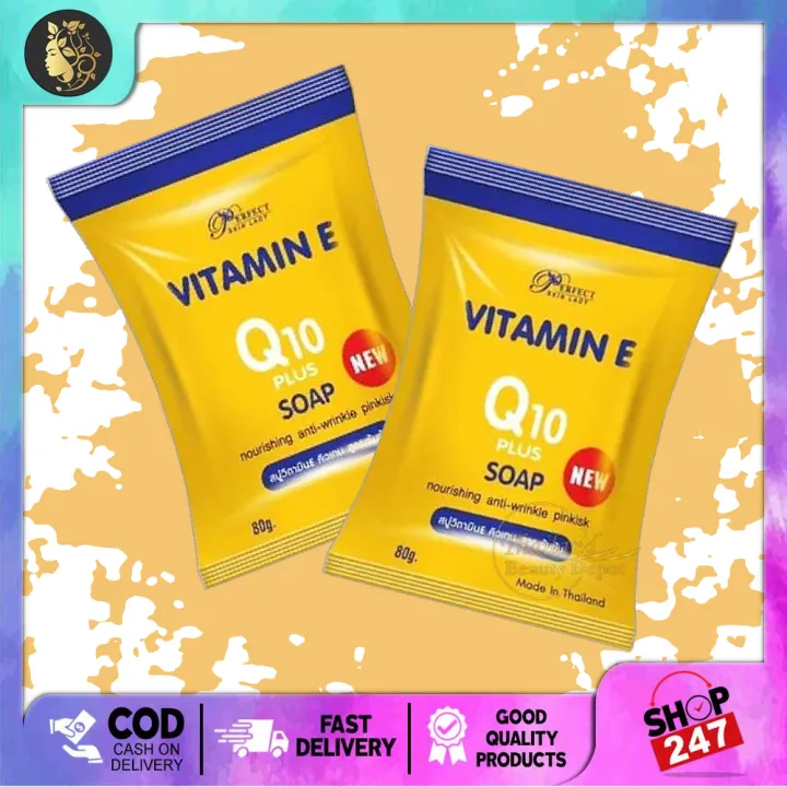 PSL Vitamin E Q10 Plus Soap 80g Lazada.co.th