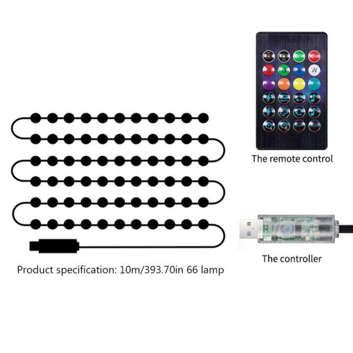 สินค้าออกใหม่-ไฟคริสมาสต์-led-แบบชาร์จผ่าน-usb-รูปเทพนิยาย-ip44หลอดไฟประดับแบบสายกันน้ำได้ลูกโลกหลากสีสดใสสำหรับตกแต่งงานปาร์ตี้เทศกาลงานแต่งงาน