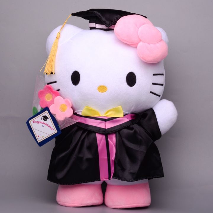 yb-ตุ๊กตา-sanrio-graduation-series-kuromi-meody-cinnamoroll-ของเล่นสําหรับเด็ก
