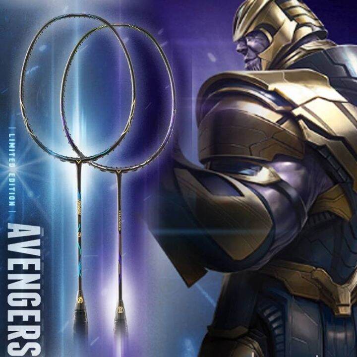 Victor Badminton Racket TKAVENGERS and SpiderMan Limited Edition