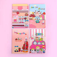 4pcsset Kawaii Notebook A5 2022 Agenda Journals Plannner Diary Notepad Book 30 Sheets School cute Office Stationery