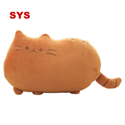 SYS Cartoon Biscuit Cat Plush Toy Pillow Childrens Toy Doll Plush Baby Toy Big Cushion