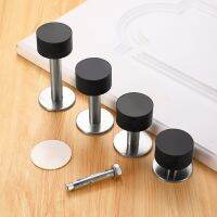 Dooroom Door Stops Hole Free Bathroom Door Stopper Heavy Duty Floor Wall Mount Bumper Non-magnetic Door Holder Catch