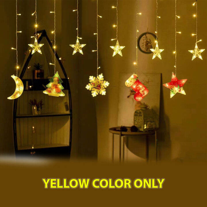 4M Multi Color Christmas Decorative String LED Christmas Lights/Curtain
