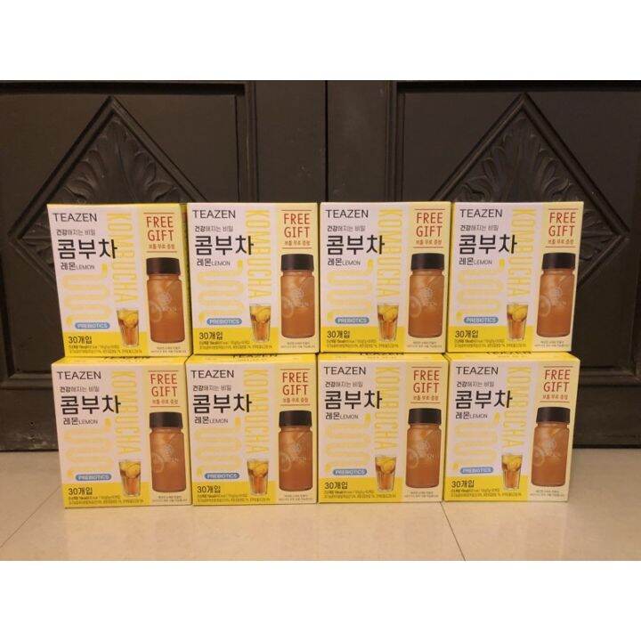 Teazen Lemon Kombucha Lazada PH