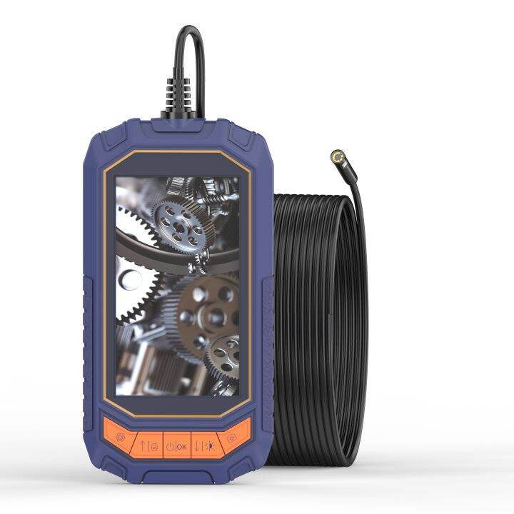 LIMINK Tiga Kamera Endoskopi, 8MM 1080P 6 Lampu LED Memori Borescope