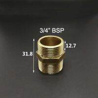 【support】 ebthia 1/8 "1/4" 3/8 "1/2" 1 "BSP เกลียวตัวผู้ท่อทองเหลืองที่เหมาะสมข้อต่อตรงลดทรงหกเหลี่ยมอะแดปเตอร์ตัวเชื่อมต่อ Coupler