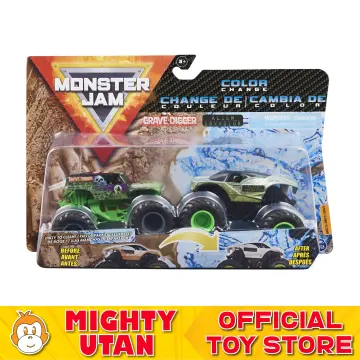 Monster Jam, Official Ice Cream Man vs. Monster Mutt Die-Cast Monster Trucks,  1:64 Scale, 2 Pack