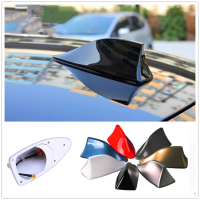 จัดแต่งทรงผมรถ Shark Fin Antenna Auto สัญญาณวิทยุหลังคาเสาอากาศสำหรับ Fiat 500X Argo 500L 124 Tipo Qubo panda Mobi-GEIWH MALL