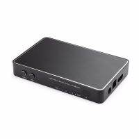 6 Port HDMI Switch 6x1, 4Kx2K HDMI Switch 6 in 1 out Selector Hub with Optical Spdif Toslink + 3.5mm Stereo Audio Output