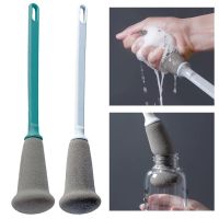 Cup Cleaning Brush Nordic Style Long Handle Sponge Milk Bottle Glass Cups Cleaner Household Coffee Mug TeaPot Dish Brushes Tools Cleaning Tools