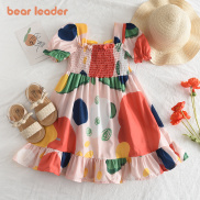 Bear Leader New Fashion Dresses for Baby Girls Summer Short Sleeves Big