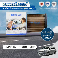 กรองแอร์ กรองแอร์รถยนต์ กรองแอร์ลิวิน่า นิสสัน ลิวิน่า NISSAN LIVINA 1.6 ปี 2014-2016  ยี่ห้อ ชัวร์ฟิลเตอร์ SFC 21920V